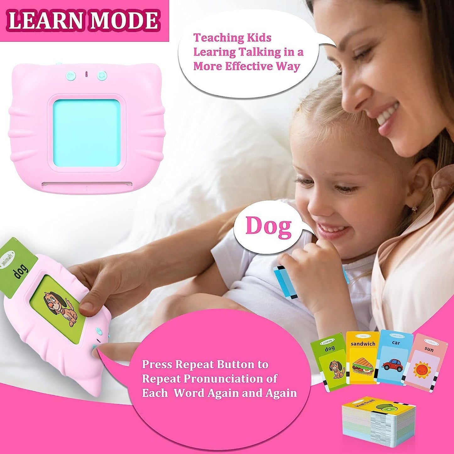 ToddlerTalkie Learning Cards