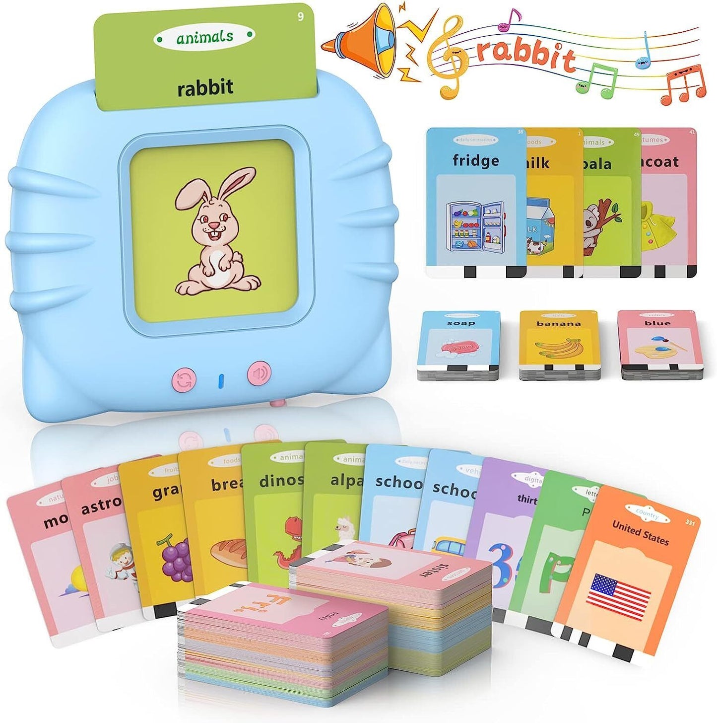 ToddlerTalkie Learning Cards
