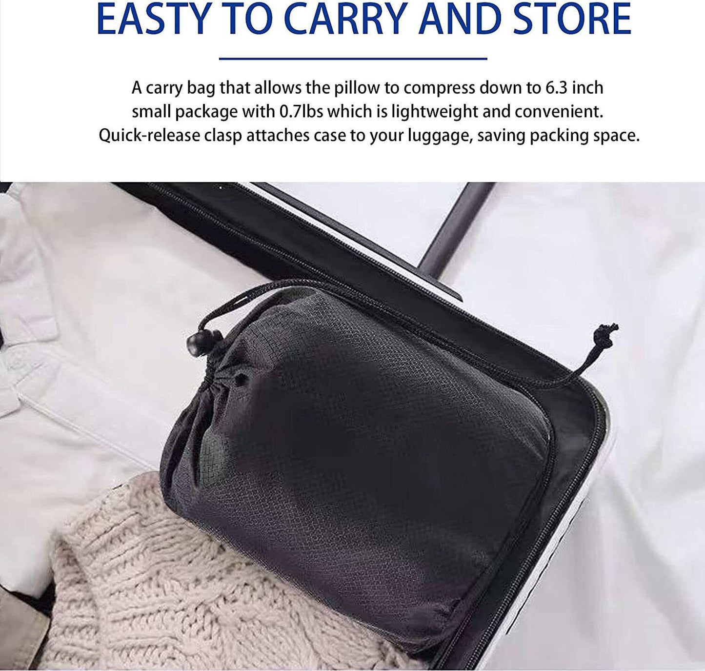 Travel Bundle - 360° Neck Support Travel Pillow
