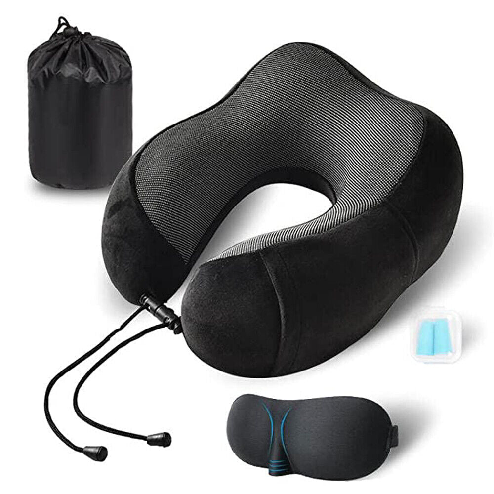 Travel Bundle - 360° Neck Support Travel Pillow
